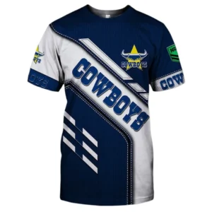 North Queensland Cowboys T-Shirt, All Over Print T-Shirt North Queensland Cowboys DNRL1286302029