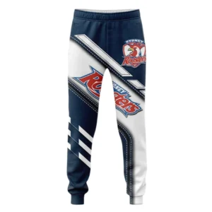 Sydney Roosters Sweatpants, All Over Print Sweatpants Sydney Roosters DNRL1286302034