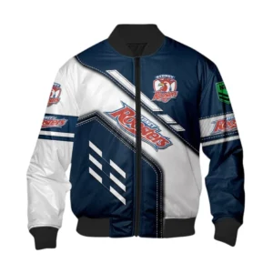 Sydney Roosters Bomber Jacket, All Over Print Bomber Jacket Sydney Roosters DNRL1286302034
