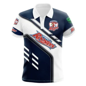 Sydney Roosters Polo Shirt, All Over Print Polo Shirt Sydney Roosters DNRL1286302034