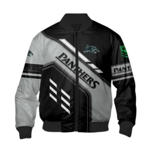 Penrith Panthers Bomber Jacket, All Over Print Bomber Jacket Penrith Panthers DNRL1286302037