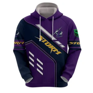 Melbourne Storm Hoodie, All Over Print Hoodie Melbourne Storm DNRL1286302038
