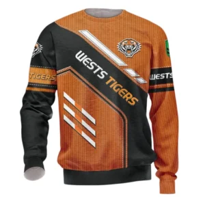 Wests Tigers Sweatshirt, All Over Print Sweatshirt  Wests Tigers DNRL1286302041
