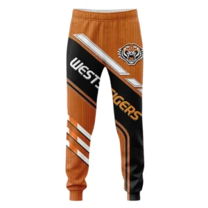Wests Tigers Sweatpants, All Over Print Sweatpants Wests Tigers DNRL1286302041
