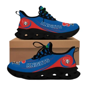 Newcastle Knights Max Soul Shoes, All Over Print Max Soul Shoes Newcastle Knights DNRL1296272040 - Black