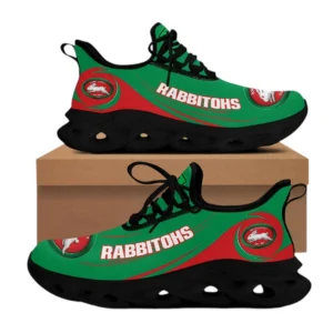 South Sydney Rabbitohs Max Soul Shoes, All Over Print Max Soul Shoes South Sydney Rabbitohs DNRL1296272041 - Black