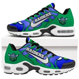 Canberra Raiders TN Shoes, All Over Print TN Shoes Canberra Raiders DNRL1306272035 - Black