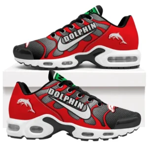 Dolphins NRL TN Shoes, All Over Print TN Shoes Dolphins NRL DNRL1306272036 - Black