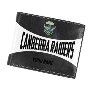 Canberra Raiders Horizontal Leather Wallet, All Over Print Horizontal Leather Wallet Canberra Raiders DNRL1326302034