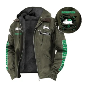 South Sydney Rabbitohs Hooded And Flannel Hoodie, All Over Print Hooded And Flannel Hoodie South Sydney Rabbitohs DNRL1346302034 - Green