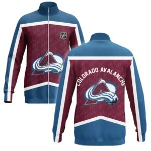Colorado Avalanche Stand Collar Jacket NHL 2025 For Fan Colorado Avalanche HVN1053COL060625SCJ