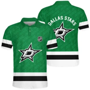 Dallas Stars Polo Shirt NHL 2025 For Fan Dallas Stars HVN1053DAL060625POS