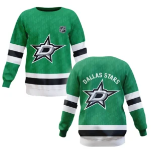 Dallas Stars Sweatshirt NHL 2025 For Fan Dallas Stars HVN1053DAL060625SW