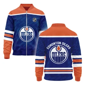 Edmonton Oilers  Bomber Jacket NHL 2025 For Fan Edmonton Oilers  HVN1053EDM060625BOB
