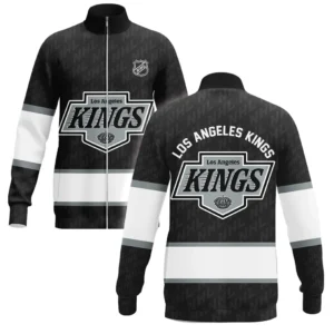 Los Angeles Kings Stand Collar Jacket NHL 2025 For Fan Los Angeles Kings HVN1053LAK060625SCJ