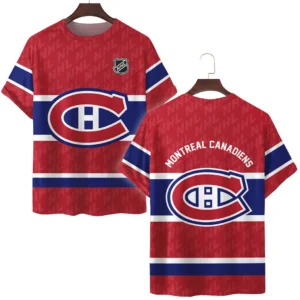 Montreal Canadiens T-Shirt NHL 2025 For Fan Montreal Canadiens HVN1053MTL060625TS3D