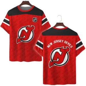 New Jersey Devils T-Shirt NHL 2025 For Fan New Jersey Devils HVN1053NJD060625TS3D