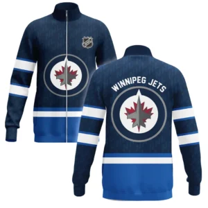 Winnipeg Jets Stand Collar Jacket NHL 2025 For Fan Winnipeg Jets HVN1053WPG060625SCJ