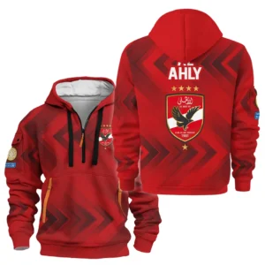 Al Ahly Hoodie Half Zipper Club WC 2025 For Fan Al Ahly HVN1064AA061425HODZ