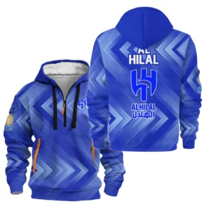 Al‑Hilal Hoodie Half Zipper Club WC 2025 For Fan Al‑Hilal HVN1064AL061425HODZ