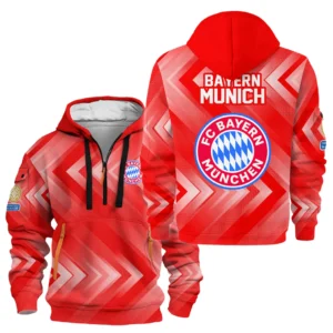 Bayern Munich Hoodie Half Zipper Club WC 2025 For Fan Bayern Munich HVN1064BM061425HODZ