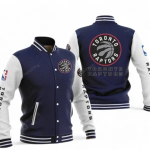 Toronto Raptors NBA Baseball Jacket NBA09010625138, Gift For Fan Toronto Raptors - Navy