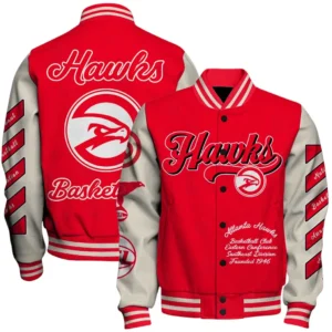 Atlanta Hawks  Baseball Jacket NBA75140125051 - Gift For FanAtlanta Hawks