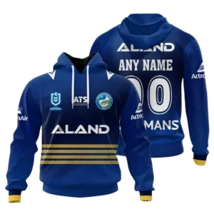Parramatta Eels Custom Hoodie, All Over Print Hoodie NRL101060925557