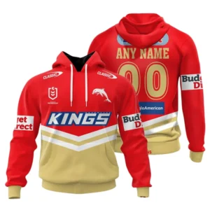 Redcliffe Dolphins Custom Hoodie, All Over Print Hoodie NRL101060925564