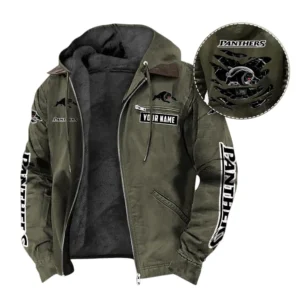 Penrith Panthers Hooded And Flannel Hoodie, Gift For Penrith Panthers Fan NRL104060925333 - Green