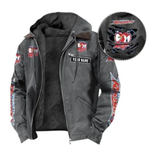 Sydney Roosters Hooded And Flannel Hoodie, Gift For Sydney Roosters Fan NRL104060925343 - Gray