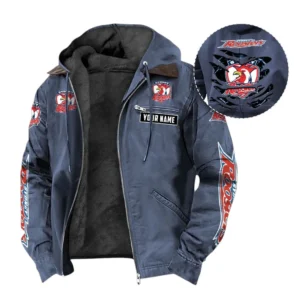 Sydney Roosters Hooded And Flannel Hoodie, Gift For Sydney Roosters Fan NRL104060925343 - Navy Blue