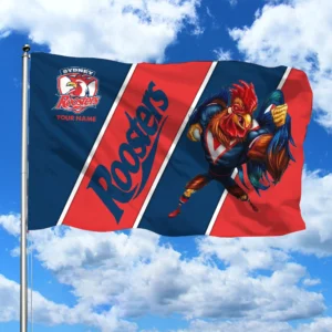Sydney Roosters 3D House Flags NFL, Gift For Sydney Roosters Fan NRL105061225444
