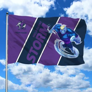 Melbourne Storm 3D House Flags NFL, Gift For Melbourne Storm Fan NRL105061225457