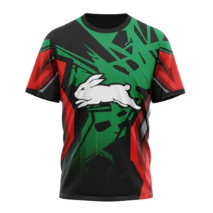 South Sydney Rabbitohs NRL T-Shirt 3D Print, Personalize Name and Number NRL108061625786