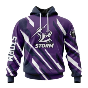 Melbourne Storm NRL Hoodie 3D Print, Personalize Name and Number NRL108061625798