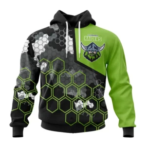 Canberra Raiders NRL Hoodie 3D Print, Personalize Name and Number NRL108061625802