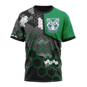 New Zealand Warriors NRL T-Shirt 3D Print, Personalize Name and Number NRL108061625811