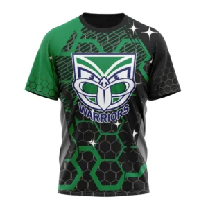 New Zealand Warriors NRL T-Shirt 3D Print, Personalize Name and Number NRL108061625818