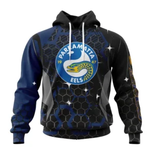 Parramatta Eels NRL Hoodie 3D Print, Personalize Name and Number NRL108061625822