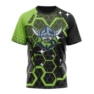 Canberra Raiders NRL T-Shirt 3D Print, Personalize Name and Number NRL108061625829
