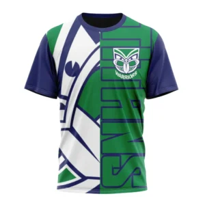 New Zealand Warriors NRL T-Shirt 3D Print, Personalize Name and Number NRL108061625881