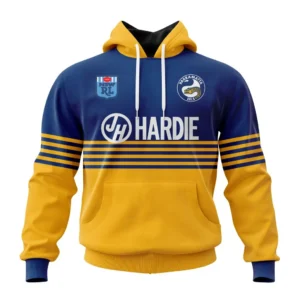 Parramatta Eels Retro NRL Hoodie 3D Print, Personalize Name and Number NRL108061625901