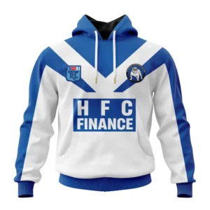Canterbury-Bankstown Bulldogs Retro NRL Hoodie 3D Print, Personalize Name and Number NRL108061625902