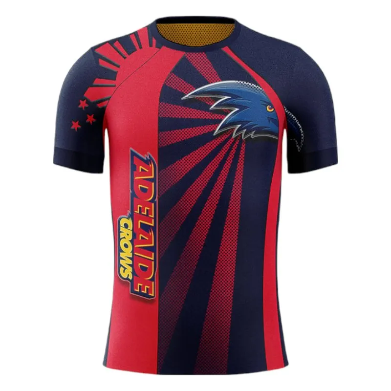 Adelaide Crows T-Shirt 3D Print, All Over Print T-Shirt Adelaide Crows AFL127062125678
