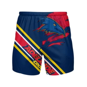 Adelaide Crows Beach Shorts 3D Print, All Over Print Hawaiian Shorts Adelaide Crows AFL132062125444