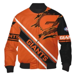 GWS Giants Bomber Jacket 3D Print, All Over Print Bomber Jacket GWS Giants AFL132062125460