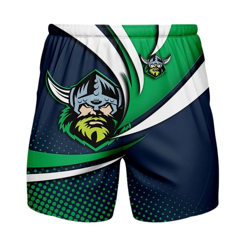 Canberra Raiders Beach Shorts 3D Print, All Over Print Hawaiian Shorts Canberra Raiders NRL123062125787
