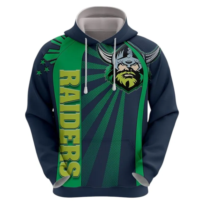 Canberra Raiders Hoodie 3D Print, All Over Print Hoodie Canberra Raiders NRL122062125334