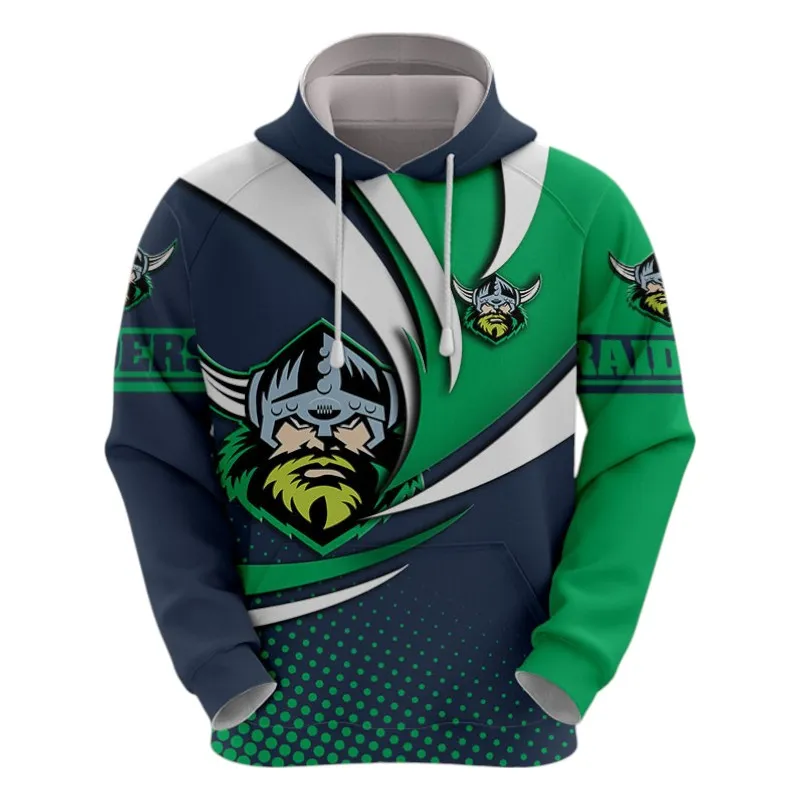Canberra Raiders Hoodie 3D Print, All Over Print Hoodie Canberra Raiders NRL123062125787
